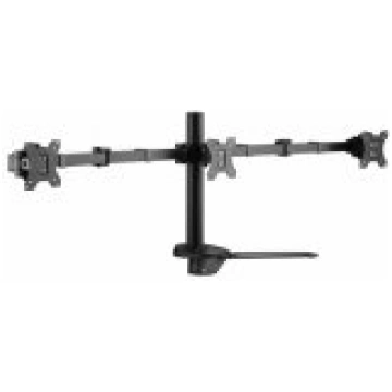 EQUIP Articulating Triple Monitor Tabletop Stand 6