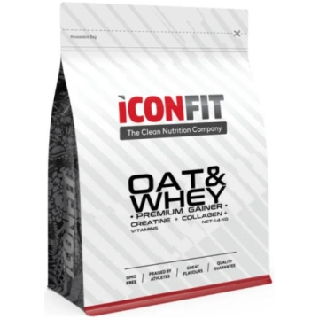 ICONFIT OAT&Whey Premium Gainer - Chocolate, 1,4kg
