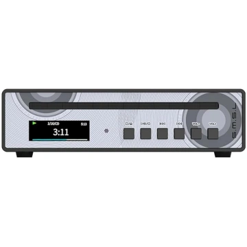 SMSL PL100PRO CD atskaņotājs, RCA/Optical/Coaxial/