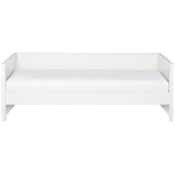 Balta vienvietīga gulta 90x200 cm Nikki – WOOOD