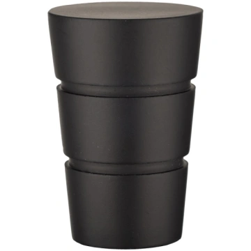 CURTAIN ROD FINIAL WALEC BASIC D19 M.BLA 90220425 