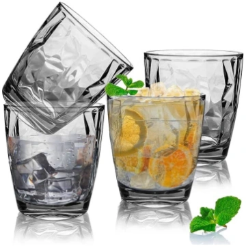 300 ml kokteiļu glāzes, plastmasas glāzes, atkārto