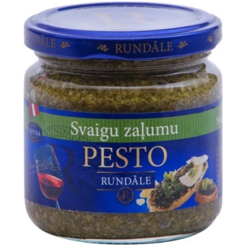 Svaigu zaļumu pesto RUNDĀLE, 180g Rundāle