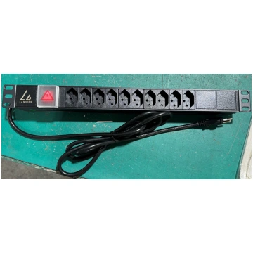 Lanview 19"" rack mount power strip