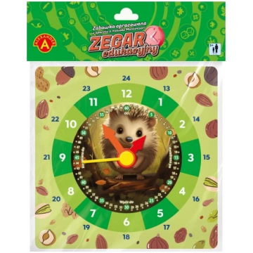 Educational clock Hedgehog ( 27938 ) Alexander