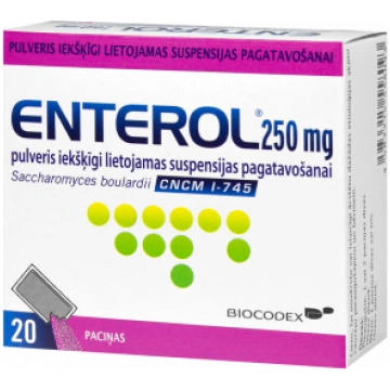 ENTEROL 250 mg pulveris, N20