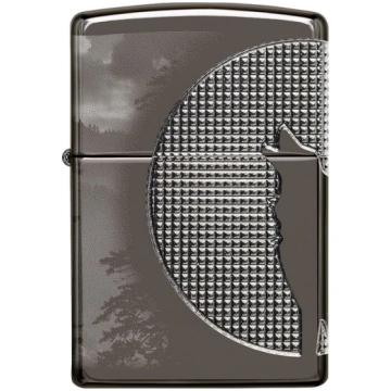 Zippo Lighter 49353 Armor® Wolf Design