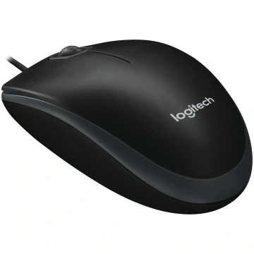 Logitech Mouse B100 Wired Black 910-003357