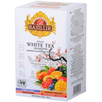 Tēja baltā Basilur Premium White Tea Assorted, 20 