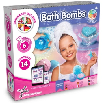 Izglītojoša spēle bērniem BATH BOMBS 35837-100
