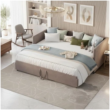 Day Bed Extendable Sofa Bed 90/180 x 200 cm, Sofa 