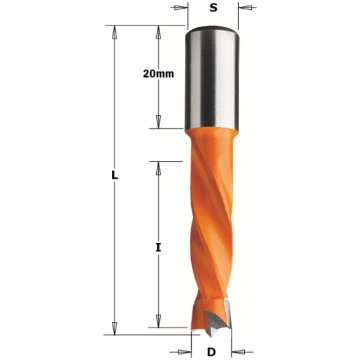 Koka urbis CMT; S=10x20 mm; D=6x30 mm