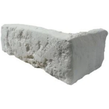Betona masas stūra elements fasād.Loft Brick White