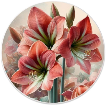 Amarillis Decorative wall plate Babilart