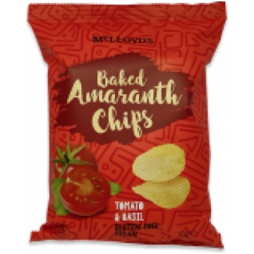 Amaranta čipsi, tomātu - bazilika 65g MCLLOYDS