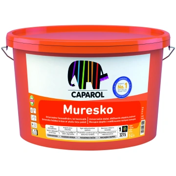 Silikona fasādes krāsa CAPAROL MURESKO B1, 5l