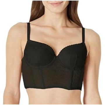 Amazon Essentials Ladies Padded Underwire Longline