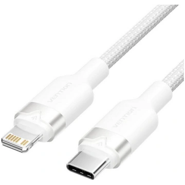CABLE USB-C TO LIGHTNING/2M WHITE LALWH VENTION