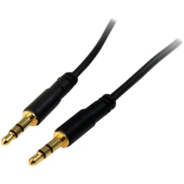 Startech 3.5mm Audio Cable - 3 ft - Slim - M / M -