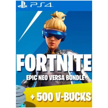 Fortnite Epic Neo Versa Bundle + 500 V-Bucks [PS4 