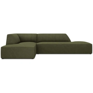 Stūra dīvāns Micadoni Home Ruby, zaļš