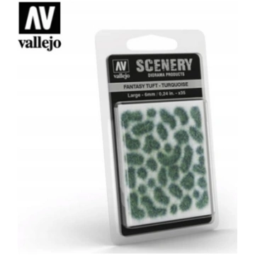 Vallejo Vallejo: Scenery - Fantasy Tuft - Turquois