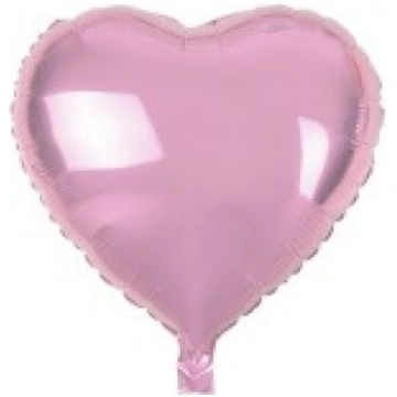 Folijas balons sirds, rozā, gaiši, 46cm BS-H1RO/10