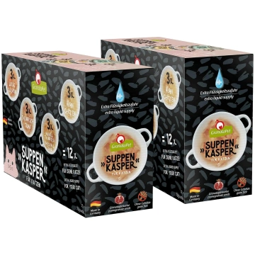 GranataPet Suppenkasper Multipack - zupa kaķiem, g