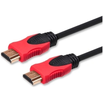 Kabel HDMI (M) v2.0, 5m, miedź, czarny, złote końc