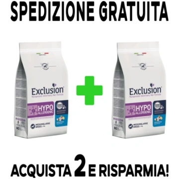 Exclusion - Diet Hypoallergenic cane - Pesce E Pat