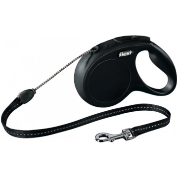 Flexi New CLASSIC 5 m Black Dog Retractable lead 4