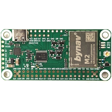M21 RTK with IMU GNSS Raspberry PI HAT Bynav