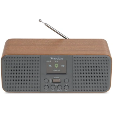 Bucine Stereo interneta radio ar DAB+, tumši pelēk