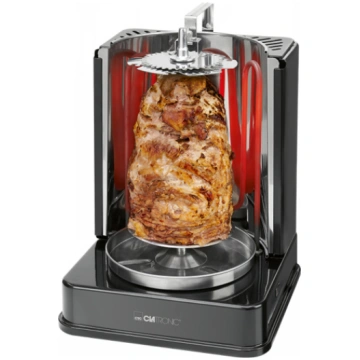 Clatronic DVG 3686 1400 W Grill Electric Black
