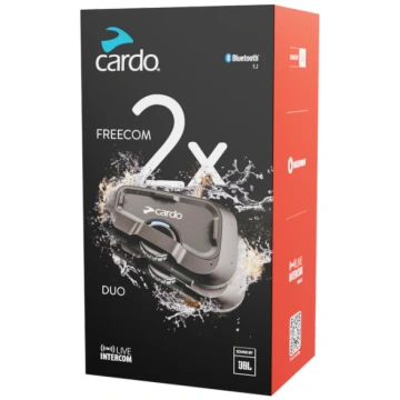 Cardo Freecom 2x DUO motociklininkų ryšio įranga