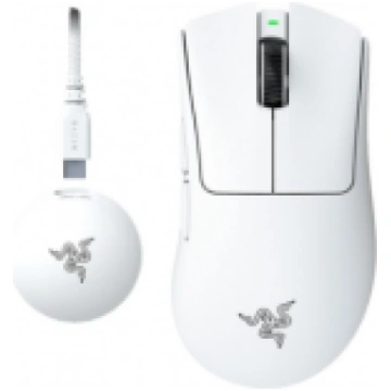 Razer DeathAdder V4 Pro Gaming mouse, White | Raze