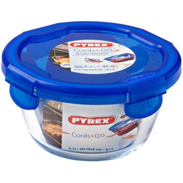 Konteiners pārtikai Pyrex Cook & Go, 0.7 l, caursp