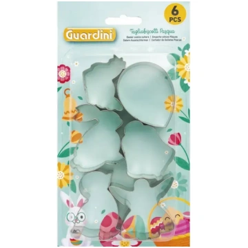 Guardini Cookie and gingerbread cutter set, 6 piec