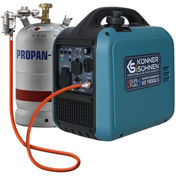 Invertora ģenerators LPG/benzīns 2000W KS 1900iG S