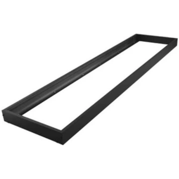 LED paneļa rāmis 1200x300x44mm N/T ALU melns Metro