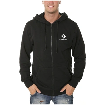 Converse Džemperis Star Chevron FZ Hoodie Black 90