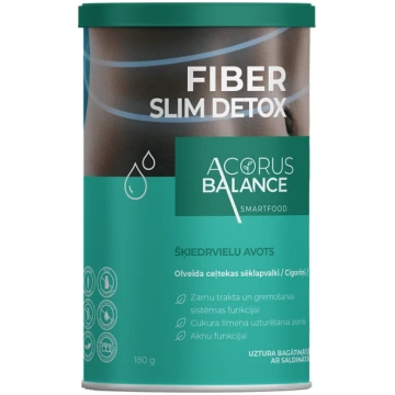 Acorus Balance, Šķiedrvielas komplekss, FIBER SLIM