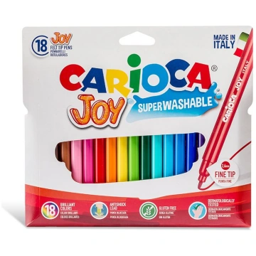 Flomasteri CARIOCA JOY 18 krāsas (200-02936)