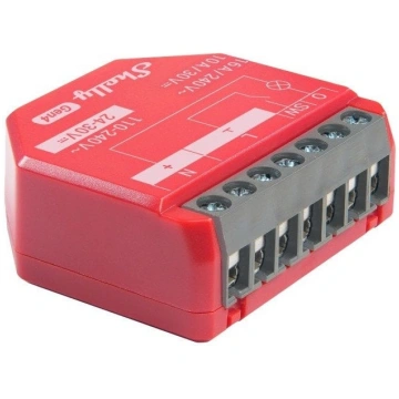 Shelly 1PM Gen4 relay red pack of 2 ( 380023807072