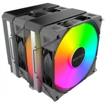 Chłodzenie CPU Montech NX600 ARGB Black, chłodzeni