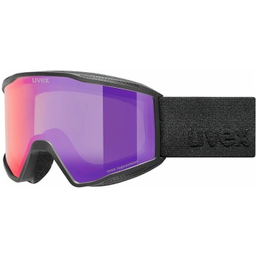 uvex blast FM , black matt dl/ruby on green-clear