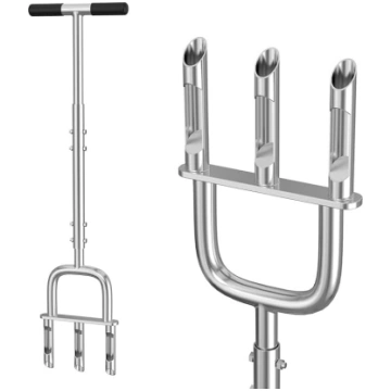 Zāliena aerators, 2-in-1 zāliena „dzenis” ar 3 dob