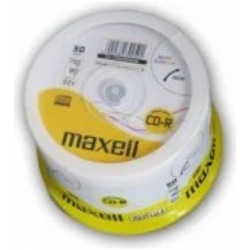 Maxell CD-R 700MB 52x PRINTABLE CAKE 50 pcs matric