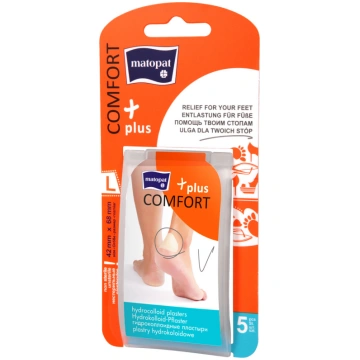 Plāksteris Matopat Comfort Plus L, 5 gab