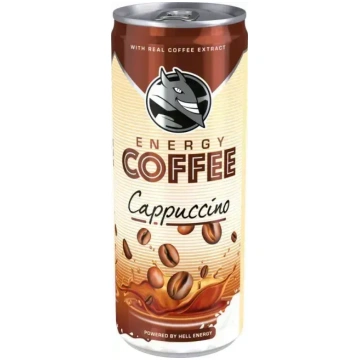 Aukstā kafija Hell Energy Coffee Cappuccino, 250ml
